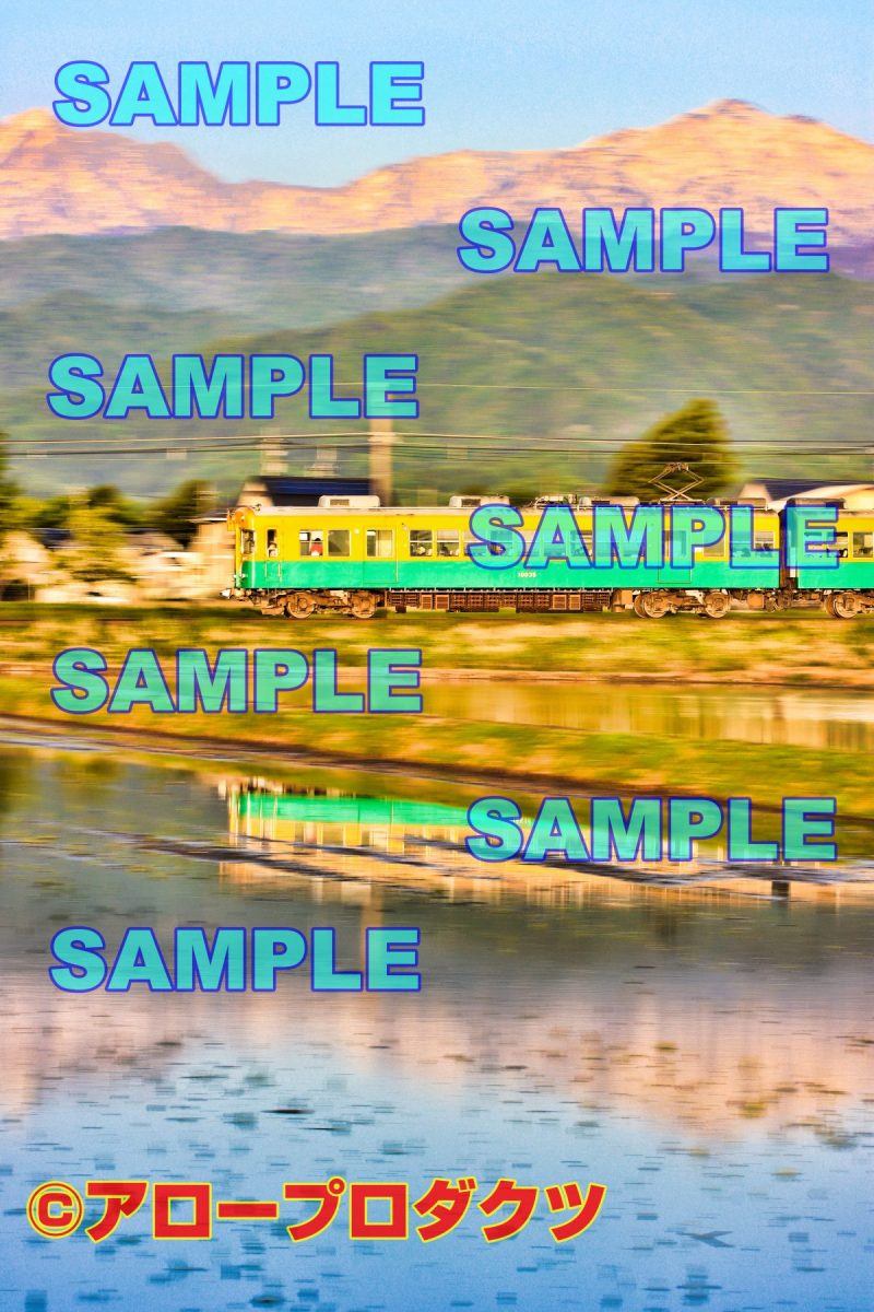 toy0052【ダウンロード画像　富山地方鉄道　流し撮り】