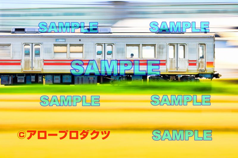 toy0063【ダウンロード画像　富山地方鉄道の元東急　流し撮り】