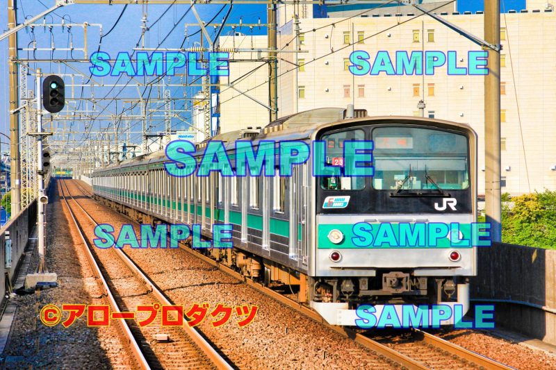 kan0033【ダウンロード画像　205系埼京線電車　りんかい線を走る】