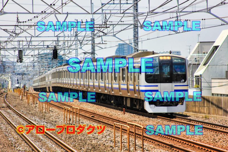 kan0034【ダウンロード画像　総武快速線E217系15両編成　編成写真】