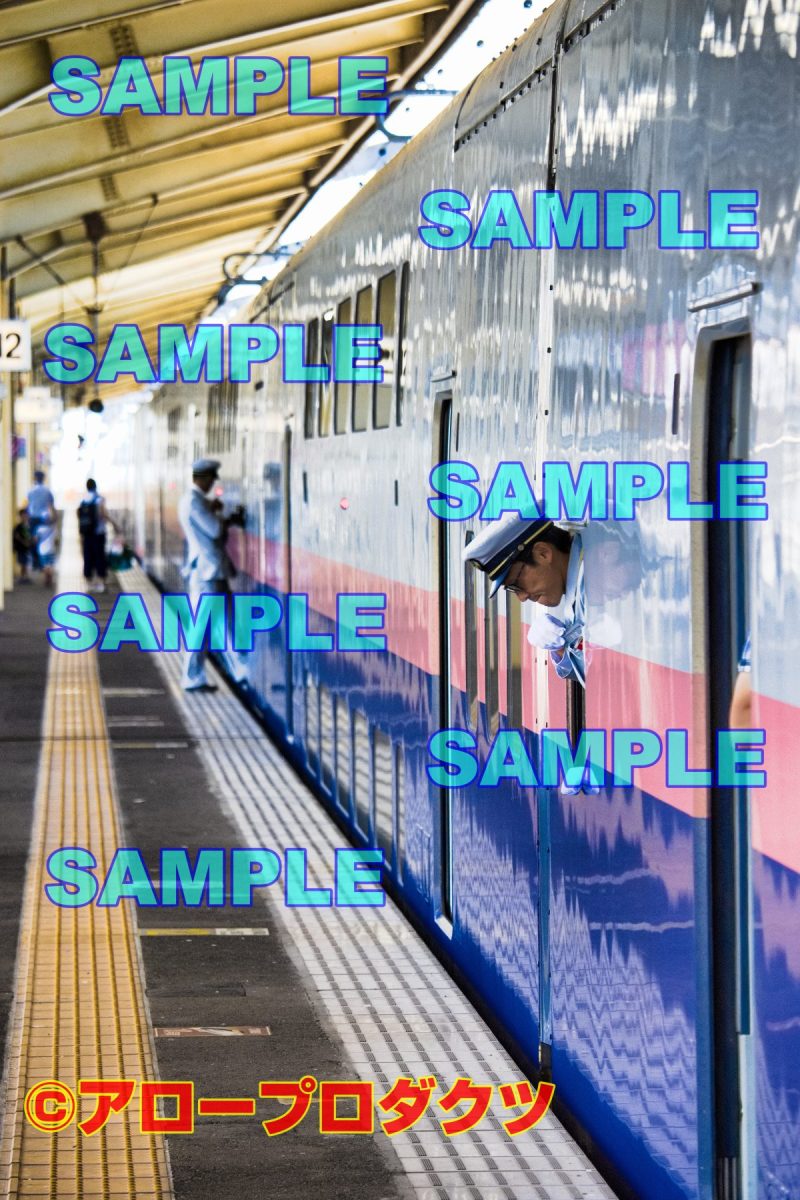 kan0166【ダウンロード画像　上越新幹線E4系　出発間際のシーン】