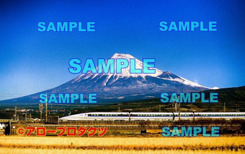 tok0008【ダウンロード画像 東海道新幹線500系 富士山をバックに】
