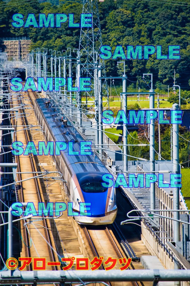 toy0200【ダウンロード画像　北陸新幹線E7／W7系　俯瞰で編成写真】