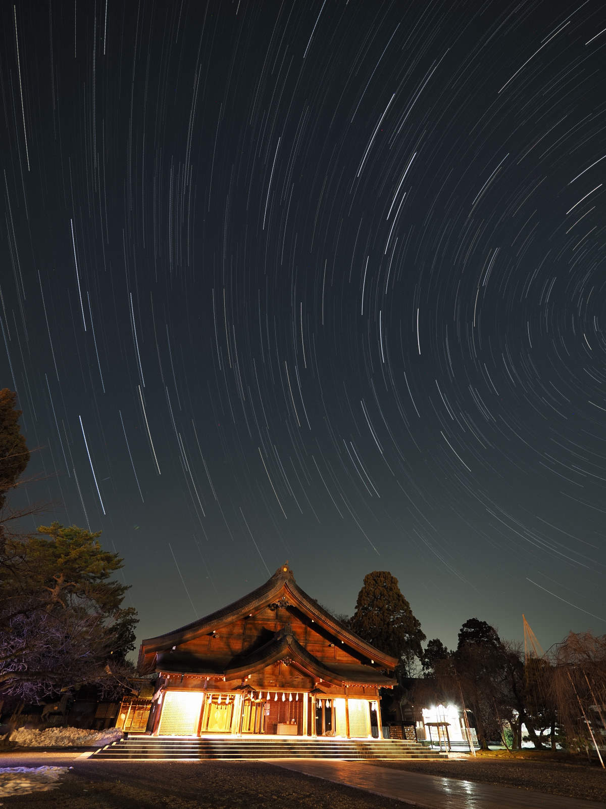 総曲輪から神社へ　護国神社③