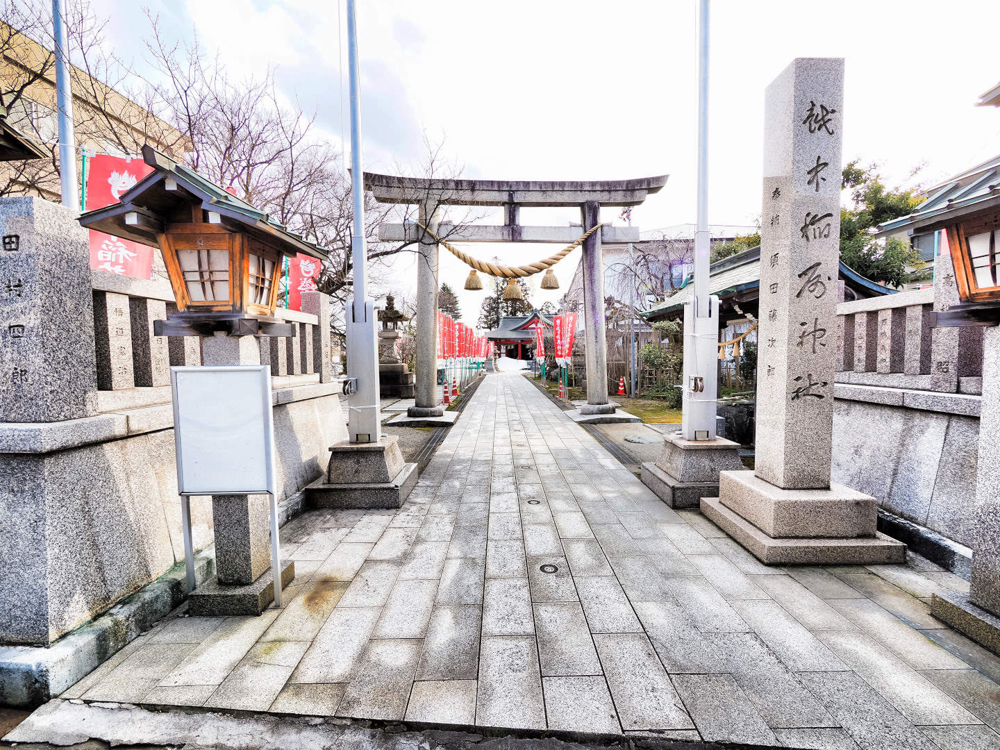 総曲輪から神社へ　越中稲荷神社②