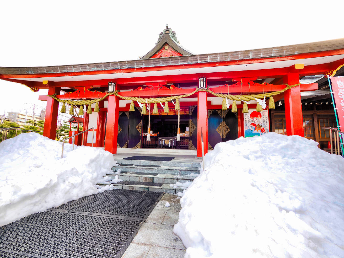 総曲輪から神社へ　越中稲荷神社①